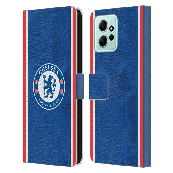Chelsea Football Club 2025/26 Kit Home Leather Book Wallet Case Cover For Xiaomi Redmi 12