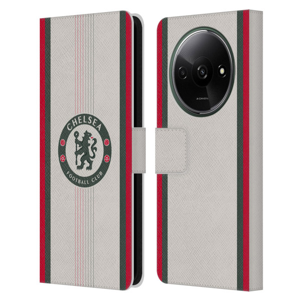 Chelsea Football Club 2025/26 Kit Away Leather Book Wallet Case Cover For Xiaomi Redmi A3 Chelsea Football Club 2025/26 Kit Away Leather Book Wallet Case Cover For Xiaomi Redmi A3