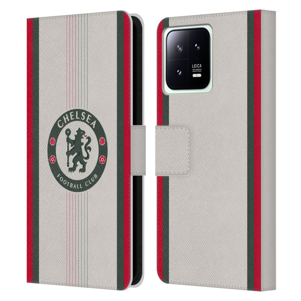 Chelsea Football Club 2025/26 Kit Away Leather Book Wallet Case Cover For Xiaomi 13 5G Chelsea Football Club 2025/26 Kit Away Leather Book Wallet Case Cover For Xiaomi 13 5G