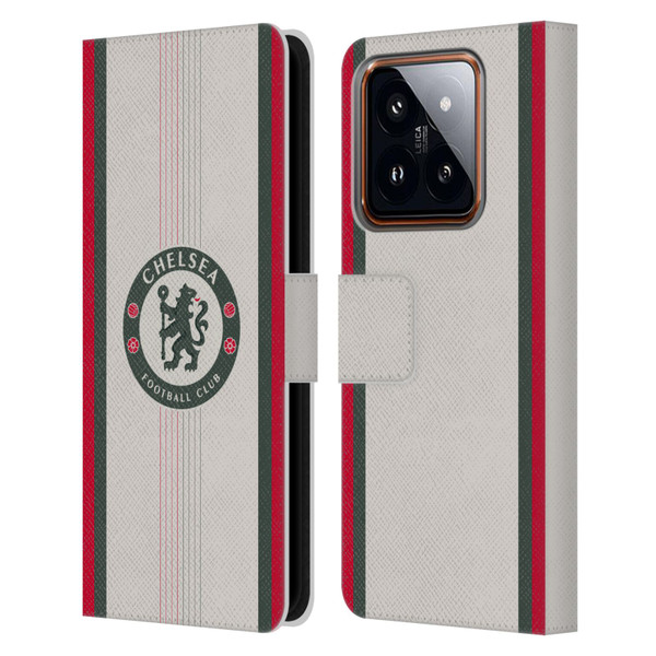 Chelsea Football Club 2025/26 Kit Away Leather Book Wallet Case Cover For Xiaomi 14