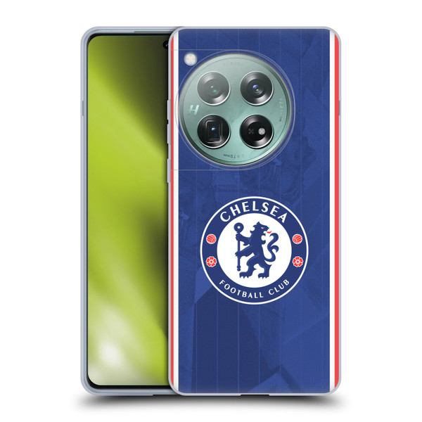 Chelsea Football Club 2025/26 Kit Home Soft Gel Case for OnePlus 12