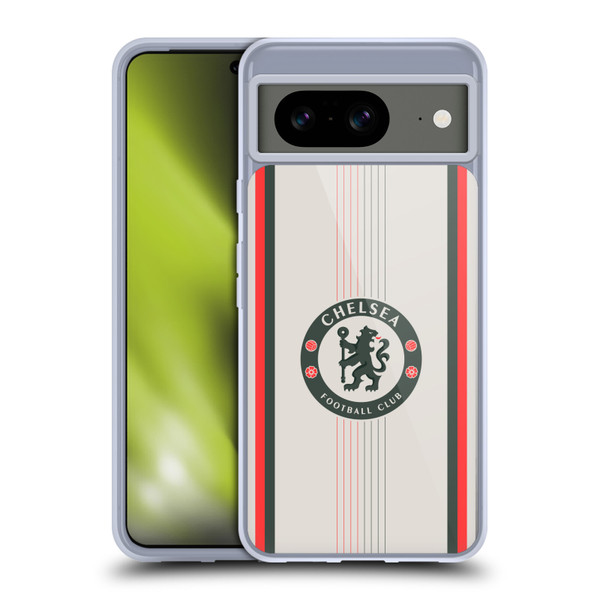 Chelsea Football Club 2025/26 Kit Away Soft Gel Case for Google Pixel 8 Chelsea Football Club 2025/26 Kit Away Soft Gel Case for Google Pixel 8