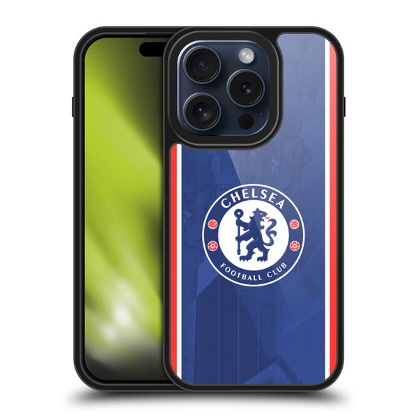 Chelsea Football Club 2025/26 Kit Home Gel Armour Case For Apple iPhone 15 Pro