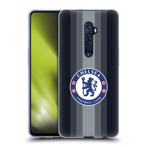 Chelsea Football Club 2025/26 Kit Goalkeeper Soft Gel Case for OPPO Reno 2
