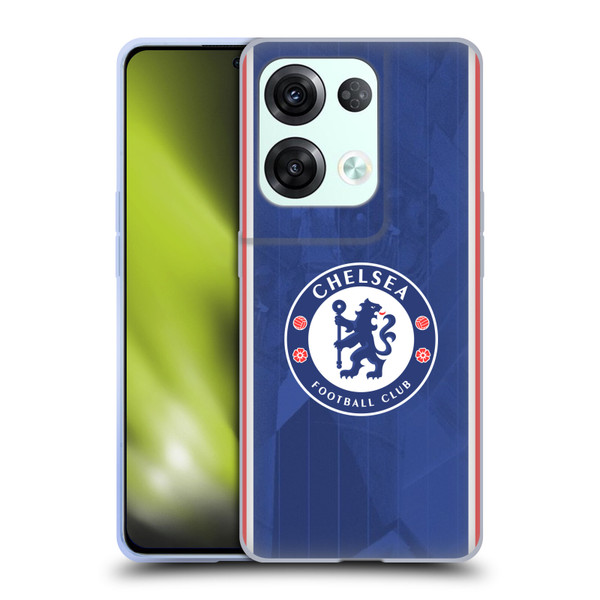 Chelsea Football Club 2025/26 Kit Home Soft Gel Case for OPPO Reno8 Pro Chelsea Football Club 2025/26 Kit Home Soft Gel Case for OPPO Reno8 Pro