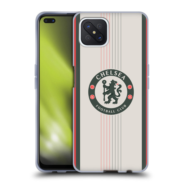 Chelsea Football Club 2025/26 Kit Away Soft Gel Case for OPPO Reno4 Z 5G
