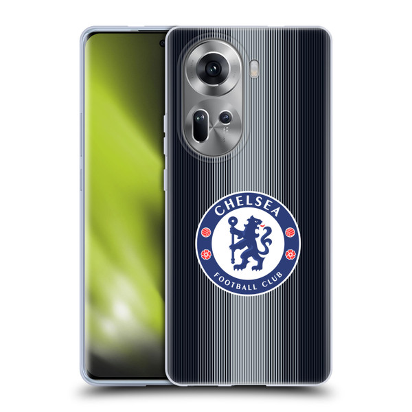Chelsea Football Club 2025/26 Kit Goalkeeper Soft Gel Case for OPPO Reno11 Chelsea Football Club 2025/26 Kit Goalkeeper Soft Gel Case for OPPO Reno11