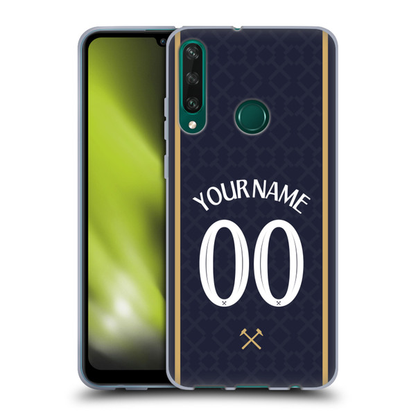 Custom Customised Personalised West Ham United FC 2025/26 Kit Third Soft Gel Case for Huawei Y6p Custom Customised Personalised West Ham United FC 2025/26 Kit Third Soft Gel Case for Huawei Y6p
