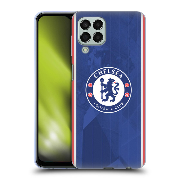 Chelsea Football Club 2025/26 Kit Home Soft Gel Case for Samsung Galaxy M33 (2022) Chelsea Football Club 2025/26 Kit Home Soft Gel Case for Samsung Galaxy M33 (2022)