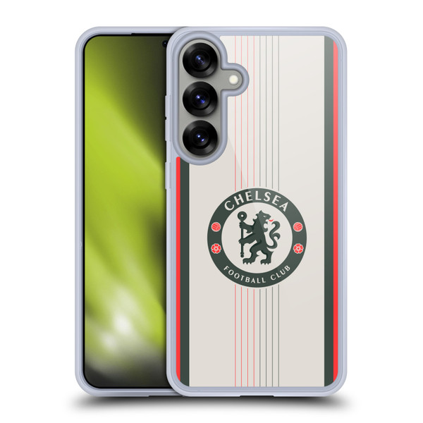 Chelsea Football Club 2025/26 Kit Away Soft Gel Case for Samsung Galaxy S25+