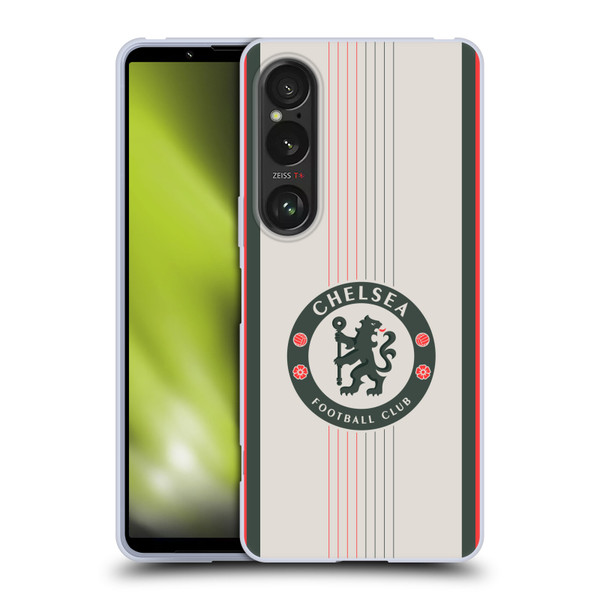 Chelsea Football Club 2025/26 Kit Away Soft Gel Case for Sony Xperia 1 VI 5G