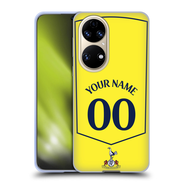 Custom Customised Personalised Tottenham Hotspur F.C. 2025/26 Badge Kit Third Soft Gel Case for Huawei P50 Custom Customised Personalised Tottenham Hotspur F.C. 2025/26 Badge Kit Third Soft Gel Case for Huawei P50