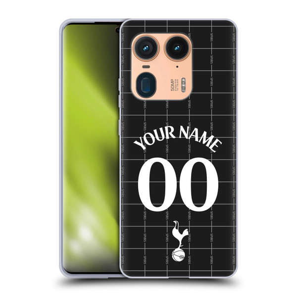 Custom Customised Personalised Tottenham Hotspur F.C. 2025/26 Badge Kit Away Soft Gel Case for Motorola Edge 50 Ultra/X50 Ultra