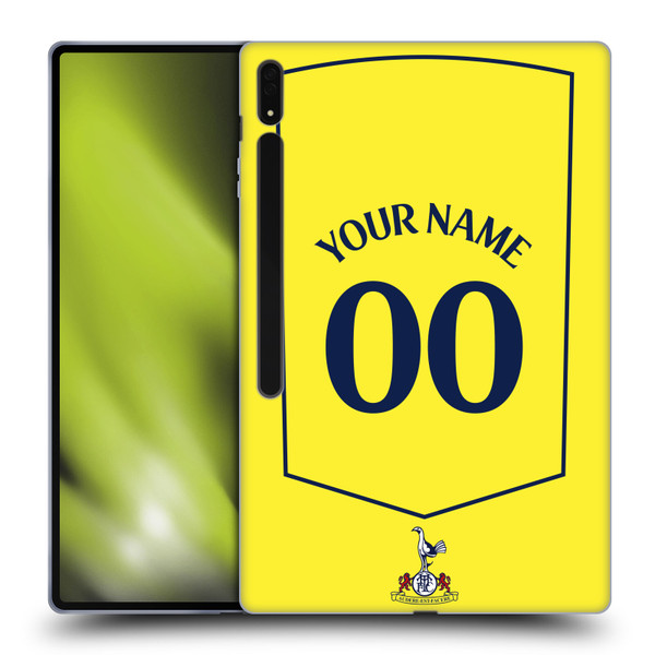 Custom Customised Personalised Tottenham Hotspur F.C. 2025/26 Badge Kit Third Soft Gel Case for Samsung Galaxy Tab S8 Ultra Custom Customised Personalised Tottenham Hotspur F.C. 2025/26 Badge Kit Third Soft Gel Case for Samsung Galaxy Tab S8 Ultra