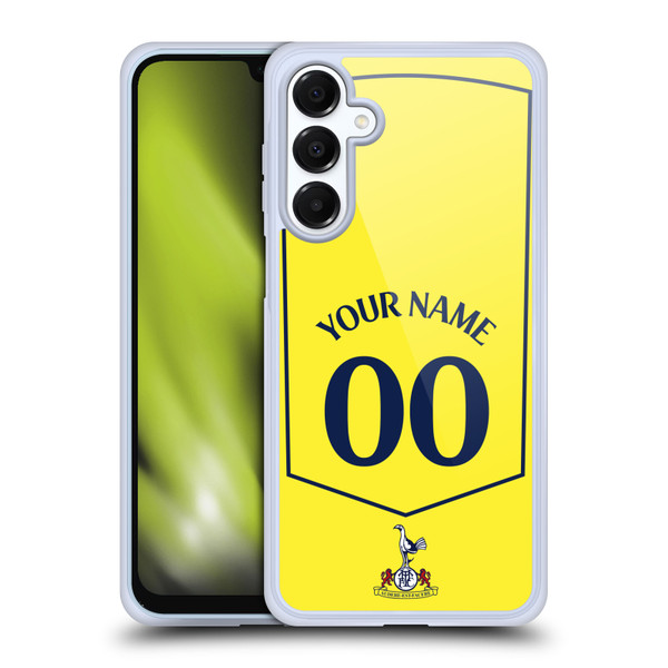 Custom Customised Personalised Tottenham Hotspur F.C. 2025/26 Badge Kit Third Soft Gel Case for Samsung Galaxy A16 5G