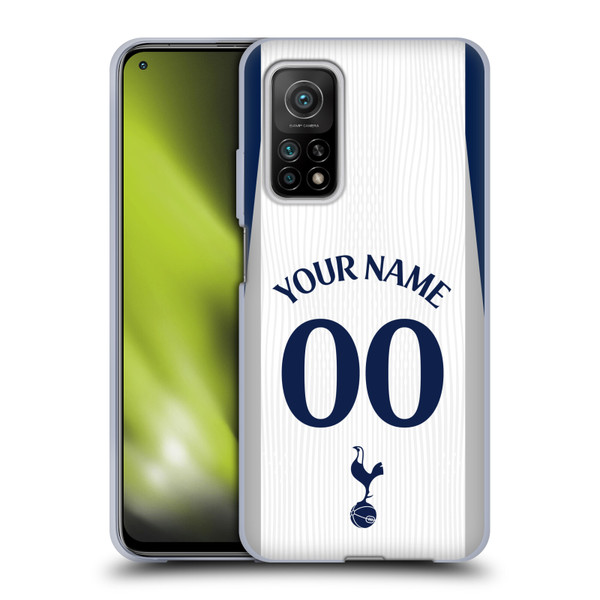 Custom Customised Personalised Tottenham Hotspur F.C. 2025/26 Badge Kit Home Soft Gel Case for Xiaomi Mi 10T 5G