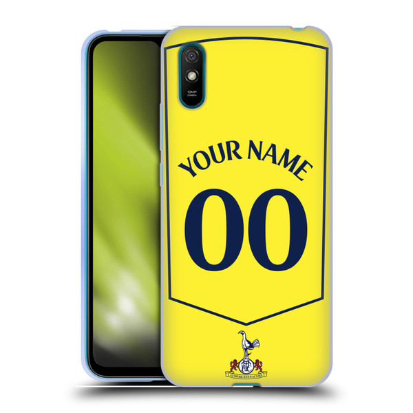 Custom Customised Personalised Tottenham Hotspur F.C. 2025/26 Badge Kit Third Soft Gel Case for Xiaomi Redmi 9A / Redmi 9AT