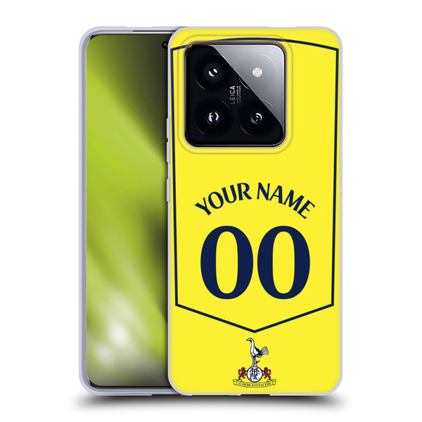 Custom Customised Personalised Tottenham Hotspur F.C. 2025/26 Badge Kit Third Soft Gel Case for Xiaomi 14 Pro Custom Customised Personalised Tottenham Hotspur F.C. 2025/26 Badge Kit Third Soft Gel Case for Xiaomi 14 Pro