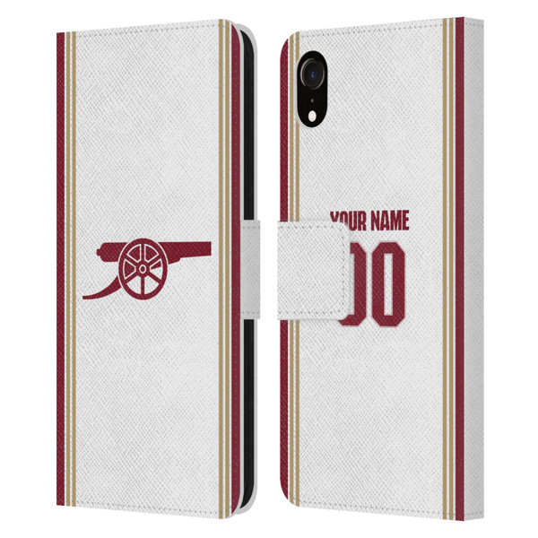 Custom Customised Personalised Arsenal FC 2025/26 Kit Third Leather Book Wallet Case Cover For Apple iPhone XR Custom Customised Personalised Arsenal FC 2025/26 Kit Third Leather Book Wallet Case Cover For Apple iPhone XR