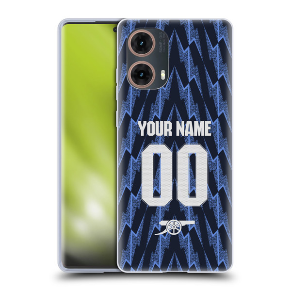 Custom Customised Personalised Arsenal FC 2025/26 Kit Away Soft Gel Case for Motorola Moto G85 Custom Customised Personalised Arsenal FC 2025/26 Kit Away Soft Gel Case for Motorola Moto G85