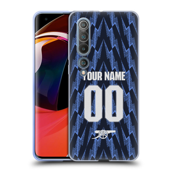 Custom Customised Personalised Arsenal FC 2025/26 Kit Away Soft Gel Case for Xiaomi Mi 10 5G / Mi 10 Pro 5G Custom Customised Personalised Arsenal FC 2025/26 Kit Away Soft Gel Case for Xiaomi Mi 10 5G / Mi 10 Pro 5G