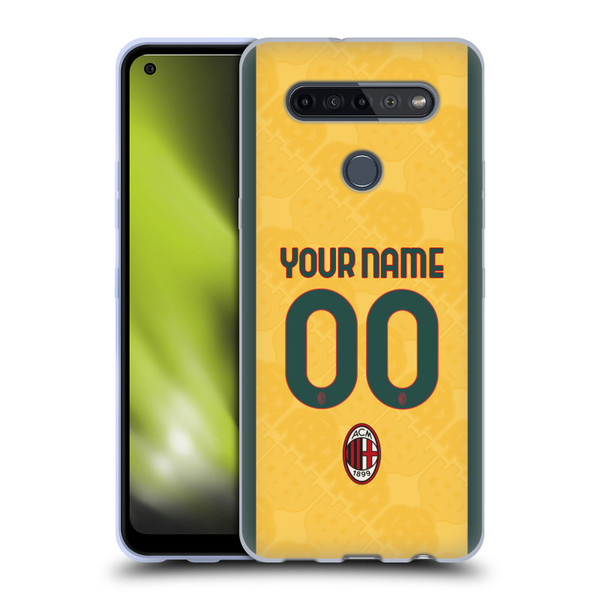 Custom Customised Personalised AC Milan 2024/25 Kit Third Soft Gel Case for LG K51S