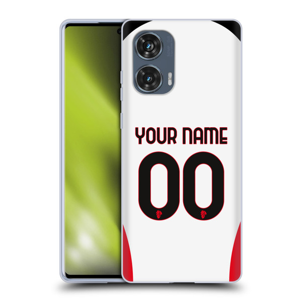 Custom Customised Personalised AC Milan 2024/25 Kit Away Soft Gel Case for Motorola Edge 50 Fusion Custom Customised Personalised AC Milan 2024/25 Kit Away Soft Gel Case for Motorola Edge 50 Fusion