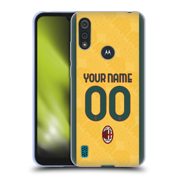 Custom Customised Personalised AC Milan 2024/25 Kit Third Soft Gel Case for Motorola Moto E6s (2020) Custom Customised Personalised AC Milan 2024/25 Kit Third Soft Gel Case for Motorola Moto E6s (2020)