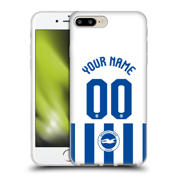 Brighton & Hove Albion F.C Custom 2025/26 Badge Kit Home Soft Gel Case for Apple iPhone 7 Plus / iPhone 8 Plus Brighton & Hove Albion F.C Custom 2025/26 Badge Kit Home Soft Gel Case for Apple iPhone 7 Plus / iPhone 8 Plus