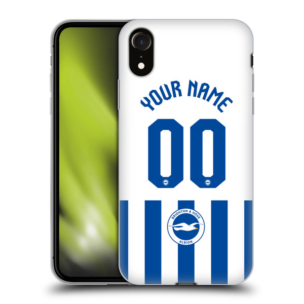 Brighton & Hove Albion F.C Custom 2025/26 Badge Kit Home Soft Gel Case for Apple iPhone XR