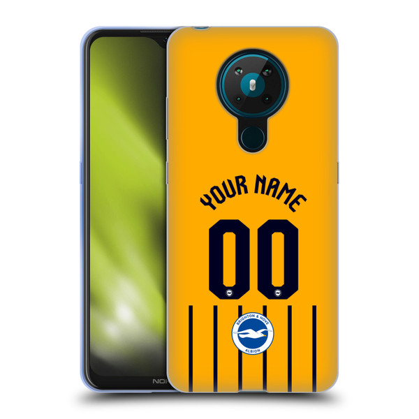 Brighton & Hove Albion F.C Custom 2025/26 Badge Kit Third Soft Gel Case for Nokia 5.3