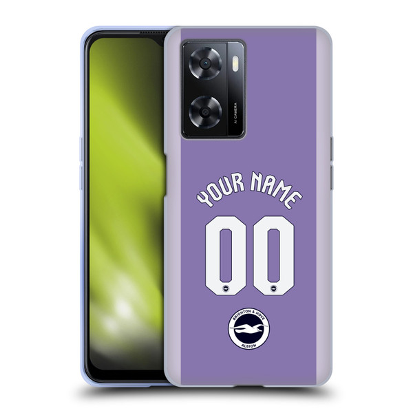 Brighton & Hove Albion F.C Custom 2025/26 Badge Kit Away Soft Gel Case for OPPO A57s Brighton & Hove Albion F.C Custom 2025/26 Badge Kit Away Soft Gel Case for OPPO A57s