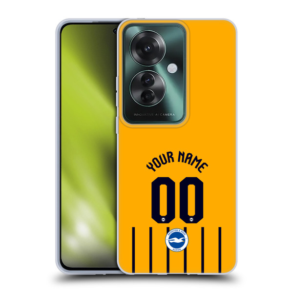 Brighton & Hove Albion F.C Custom 2025/26 Badge Kit Third Soft Gel Case for OPPO Reno11 F 5G / F25 Pro 5G Brighton & Hove Albion F.C Custom 2025/26 Badge Kit Third Soft Gel Case for OPPO Reno11 F 5G / F25 Pro 5G