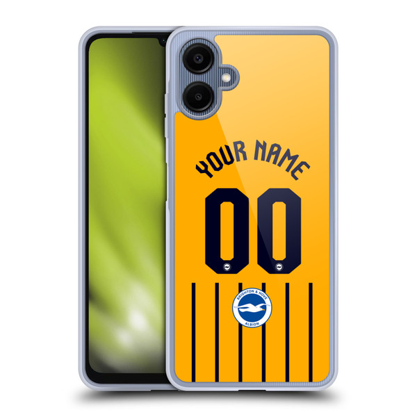 Brighton & Hove Albion F.C Custom 2025/26 Badge Kit Third Soft Gel Case for Samsung Galaxy A06 4G Brighton & Hove Albion F.C Custom 2025/26 Badge Kit Third Soft Gel Case for Samsung Galaxy A06 4G