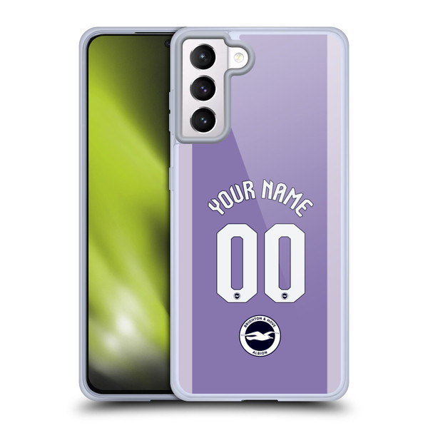 Brighton & Hove Albion F.C Custom 2025/26 Badge Kit Away Soft Gel Case for Samsung Galaxy S21+ 5G Brighton & Hove Albion F.C Custom 2025/26 Badge Kit Away Soft Gel Case for Samsung Galaxy S21+ 5G