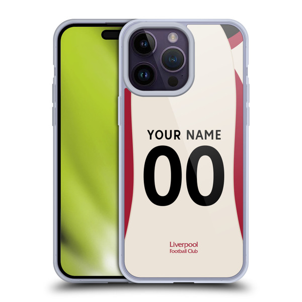 Custom Customised Personalised Liverpool Football Club 2025/26 Kit Away Soft Gel Case for Apple iPhone 14 Pro Max Custom Customised Personalised Liverpool Football Club 2025/26 Kit Away Soft Gel Case for Apple iPhone 14 Pro Max