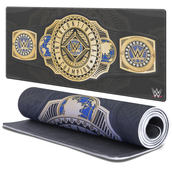 WWE Title Belts Intercontinental Championship Gaming Office Desk PC Keyboard Mouse Mat Pad - XL WWE Title Belts Intercontinental Championship Gaming Office Desk PC Keyboard Mouse Mat Pad - XL