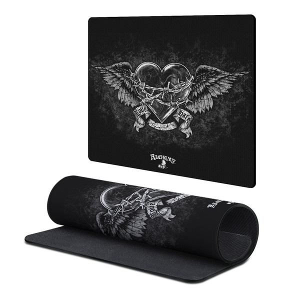 Alchemy Gothic Gothic Art Black Romance Gaming Office Desk PC Keyboard Mouse Mat Pad 9.84 x 11.81 x 0.12 inches (250 x 300 mm) - S