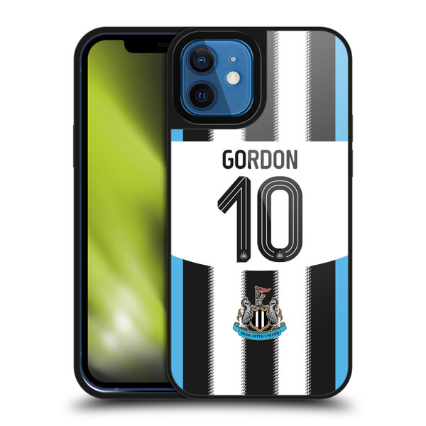 Newcastle United Football Club 2025/26 Players Home Kit 1st Group Anthony Gordon Gel Armour Case For Apple iPhone 12 / iPhone 12 Pro Newcastle United Football Club 2025/26 Players Home Kit 1st Group Anthony Gordon Gel Armour Case For Apple iPhone 12 / iPhone 12 Pro