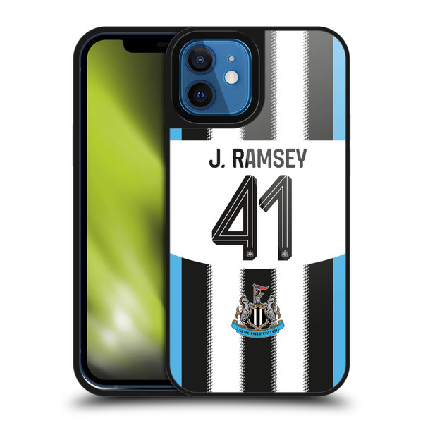 Newcastle United Football Club 2025/26 Players Home Kit 1st Group Jacob Ramsey Gel Armour Case For Apple iPhone 12 / iPhone 12 Pro Newcastle United Football Club 2025/26 Players Home Kit 1st Group Jacob Ramsey Gel Armour Case For Apple iPhone 12 / iPhone 12 Pro