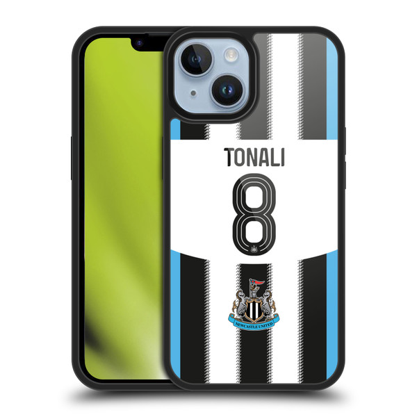 Newcastle United Football Club 2025/26 Players Home Kit 1st Group Sandro Tonali Gel Armour Case For Apple iPhone 14 Newcastle United Football Club 2025/26 Players Home Kit 1st Group Sandro Tonali Gel Armour Case For Apple iPhone 14