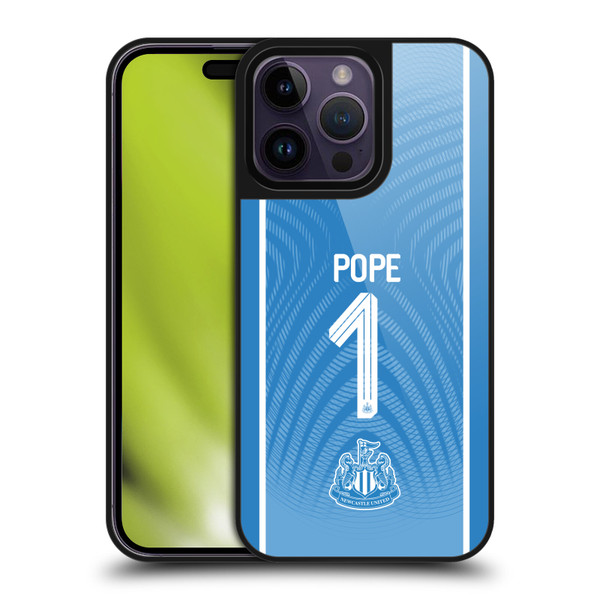 Newcastle United Football Club 2025/26 Players Home Kit 1st Group Nick Pope Gel Armour Case For Apple iPhone 14 Pro Max Newcastle United Football Club 2025/26 Players Home Kit 1st Group Nick Pope Gel Armour Case For Apple iPhone 14 Pro Max