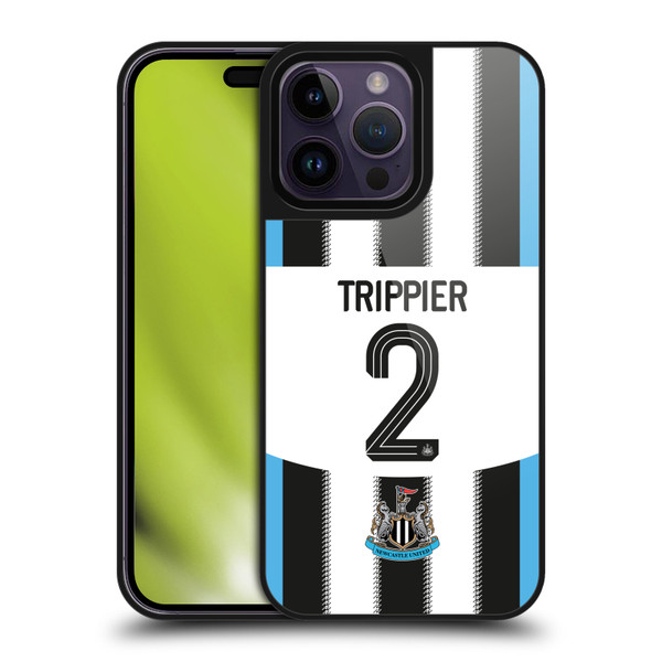 Newcastle United Football Club 2025/26 Players Home Kit 1st Group Kieran Trippier Gel Armour Case For Apple iPhone 14 Pro Max Newcastle United Football Club 2025/26 Players Home Kit 1st Group Kieran Trippier Gel Armour Case For Apple iPhone 14 Pro Max