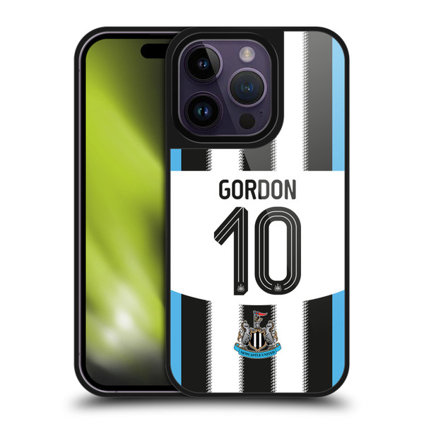 Newcastle United Football Club 2025/26 Players Home Kit 1st Group Anthony Gordon Gel Armour Case For Apple iPhone 14 Pro Newcastle United Football Club 2025/26 Players Home Kit 1st Group Anthony Gordon Gel Armour Case For Apple iPhone 14 Pro