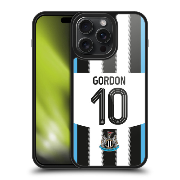 Newcastle United Football Club 2025/26 Players Home Kit 1st Group Anthony Gordon Gel Armour Case For Apple iPhone 15 Pro Max Newcastle United Football Club 2025/26 Players Home Kit 1st Group Anthony Gordon Gel Armour Case For Apple iPhone 15 Pro Max
