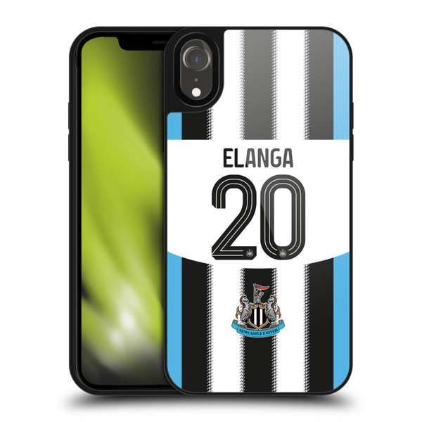 Newcastle United Football Club 2025/26 Players Home Kit 1st Group Anthony Elanga Gel Armour Case For Apple iPhone XR Newcastle United Football Club 2025/26 Players Home Kit 1st Group Anthony Elanga Gel Armour Case For Apple iPhone XR