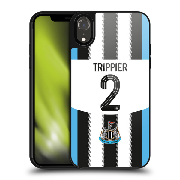 Newcastle United Football Club 2025/26 Players Home Kit 1st Group Kieran Trippier Gel Armour Case For Apple iPhone XR Newcastle United Football Club 2025/26 Players Home Kit 1st Group Kieran Trippier Gel Armour Case For Apple iPhone XR