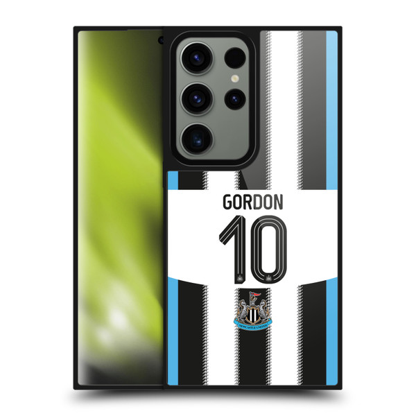 Newcastle United Football Club 2025/26 Players Home Kit 1st Group Anthony Gordon Gel Armour Case For Samsung Galaxy S24 Ultra 5G