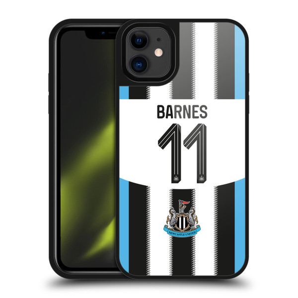 Newcastle United Football Club 2025/26 Players Home Kit 2nd Group Harvey Barnes Gel Armour Case For Apple iPhone 11 Newcastle United Football Club 2025/26 Players Home Kit 2nd Group Harvey Barnes Gel Armour Case For Apple iPhone 11