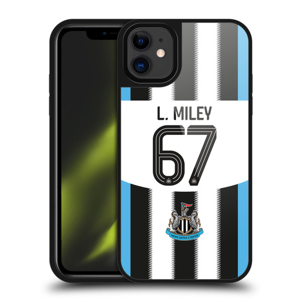 Newcastle United Football Club 2025/26 Players Home Kit 2nd Group Lewis Miley Gel Armour Case For Apple iPhone 11 Newcastle United Football Club 2025/26 Players Home Kit 2nd Group Lewis Miley Gel Armour Case For Apple iPhone 11